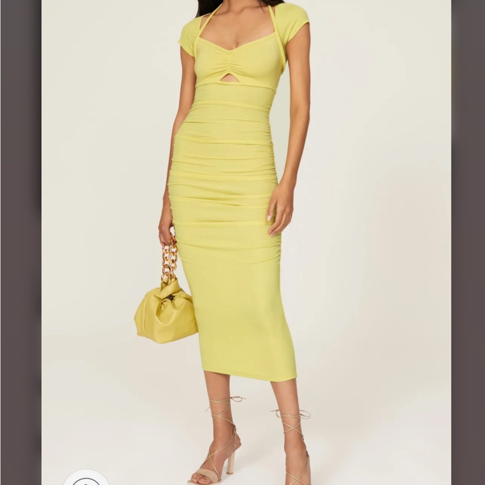 Jonathan Simkhai: Lemon Mini/midi Dress